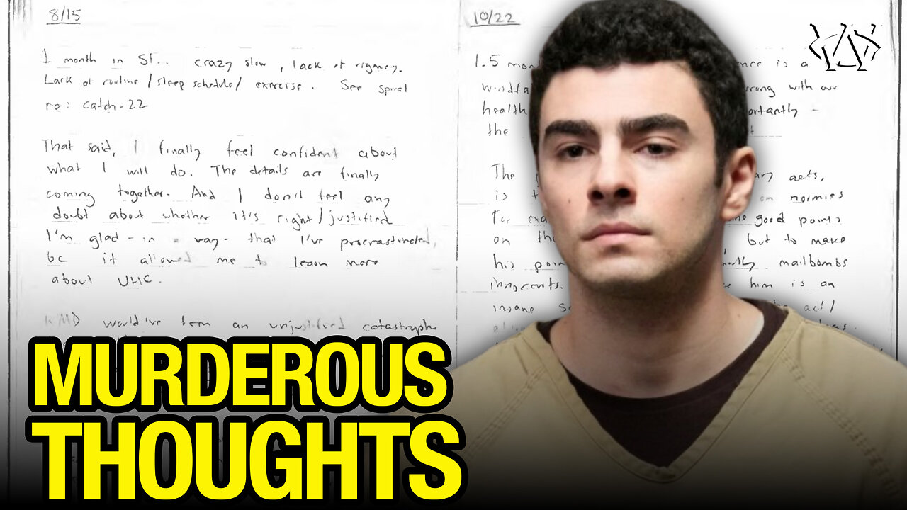 Luigi Mangione's Journal Pages RELEASED!