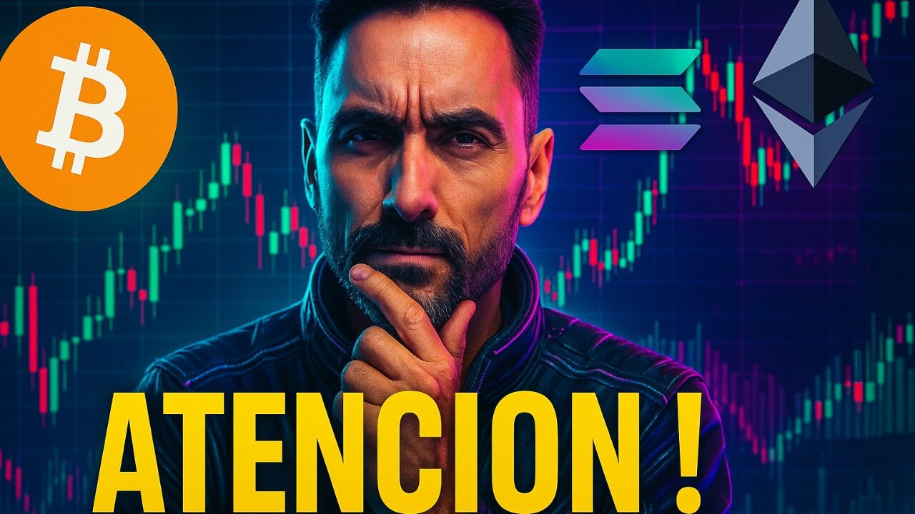 ATENCION, REBOTE Y CAIDA ? ESTOS NIVELES. ANÁLISIS DE PRECIOS BTC, ETH, SOL