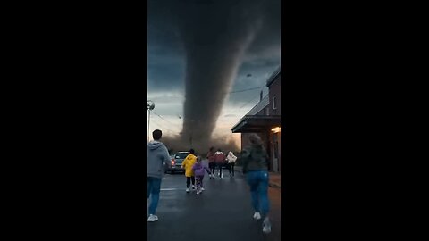 People run towards tornado because they don’t want to lie anymore