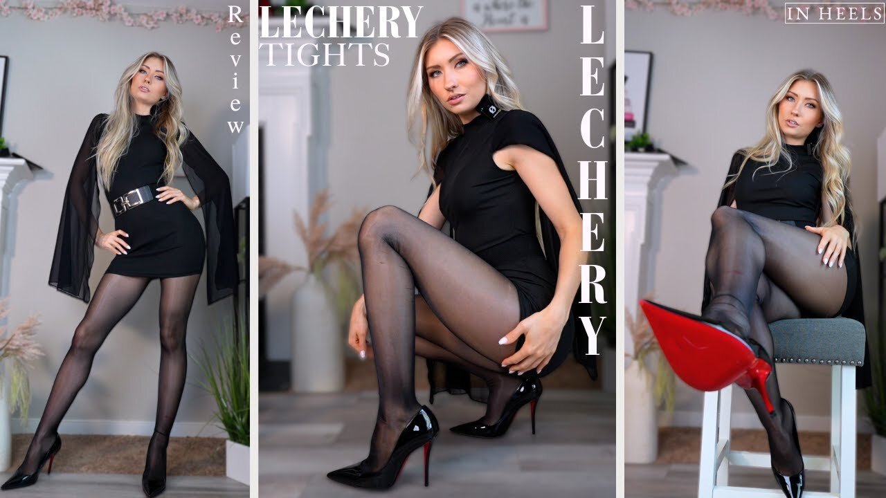 Are Lechery Tights Worth It? | Lechery Tight Review and Try on With Red Bottom Heels