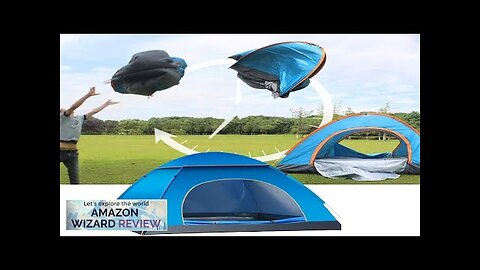 2 Person Instant Pop Up Lightweight Camping Tent Outdoor Easy Set Review