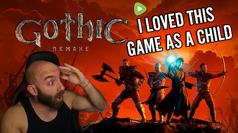 🟢LIVE NOW! TRYING OUT NEW GOTHIC 1 REMAKE (DEMO) MAYBE KCD2 LATER #RumbleGaming