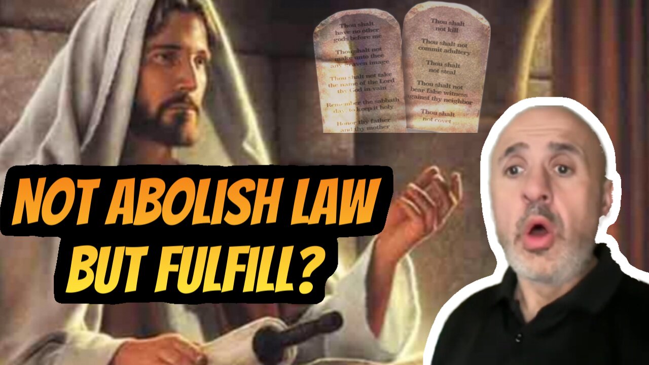 What Did Jesus MEAN by Fulfill not ABOLISH the Law? | Sam Shamoun