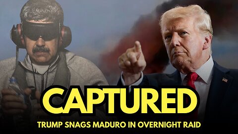 CAPTURED: Maduro arrested and brought to justice by Trump
