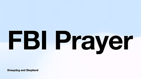 FBI Prayer