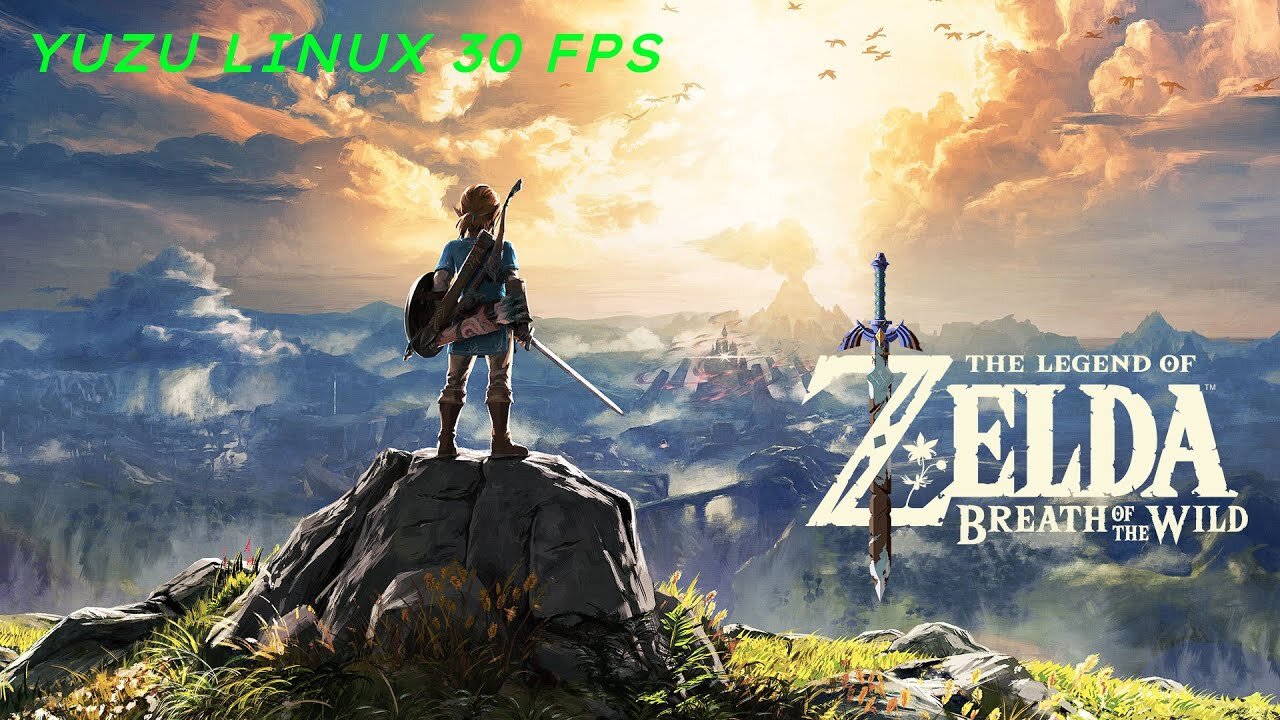 Zelda: BOTW 30 FPS Linux Yuzu Emulator GTX 1650