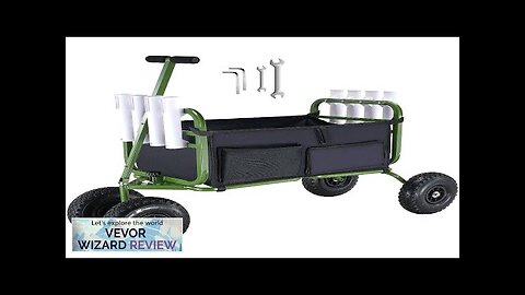 VEVOR Beach Fishing Cart 300 lbs Load Capacity Foldable Fish and Marine Review