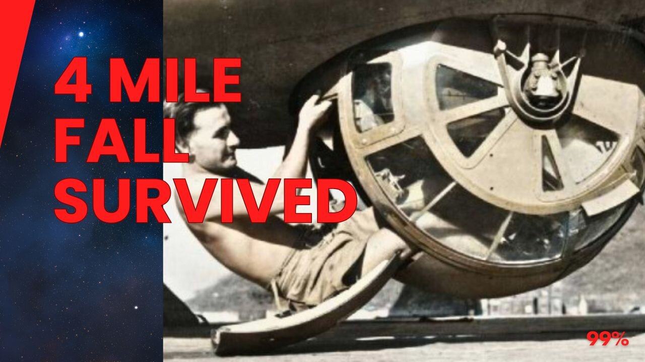 WWII Gunner Plummets 4 Miles Without Parachute - The Miracle of Alan McGee!