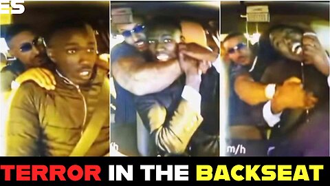 ​TERROR IN THE BACKSEAT - Kenyan Taxi Driver ATTACKED by Customer!