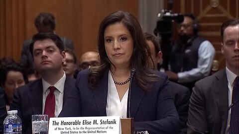 Elise Stefanik testifies at Senate confirmation hearing for U.N. ambassador - January 21, 2025