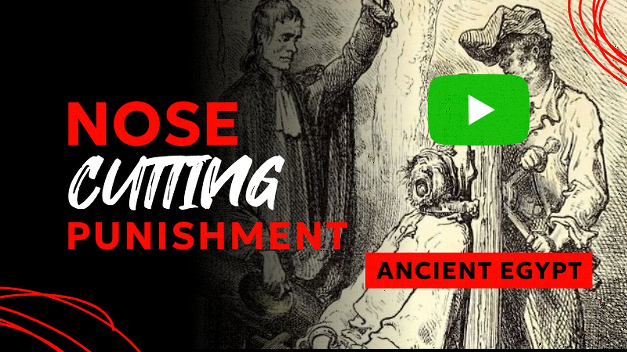 Nose Cutting as Punishment in Ancient Egypt