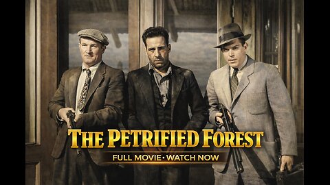 The Petrified Forest (1936) – Proto-Film Noir | Fate, Desperation & Moral Collapse | Full Movie