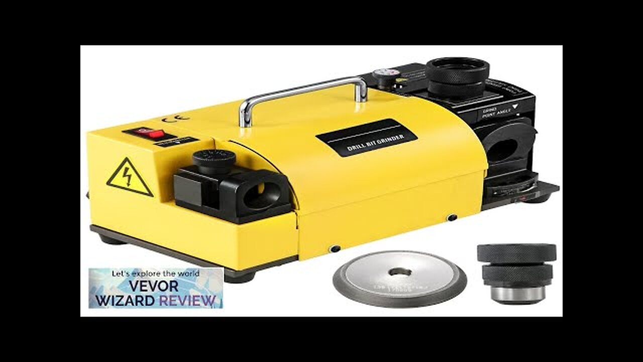 VEVOR Drill Bits Sharpener MR-13B Φ3-Φ13(Φ15) Drill Bits Sharpener and Grinder 6 Review