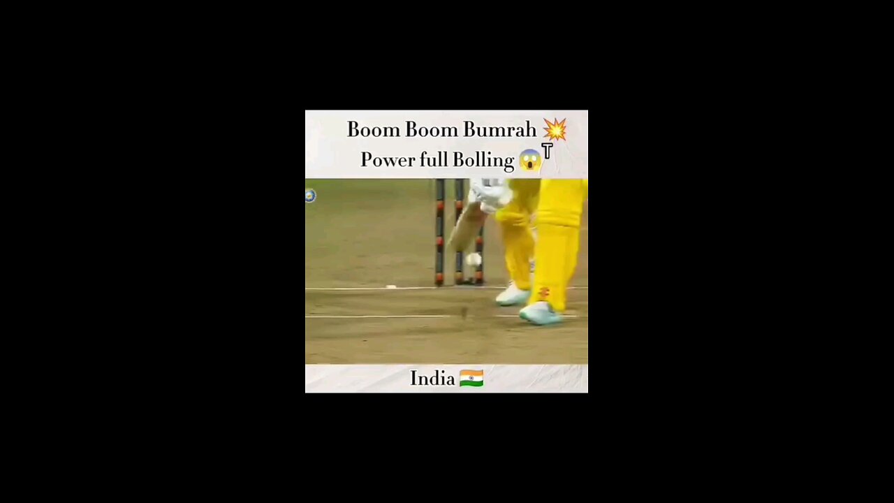 Boom boom Bumrah