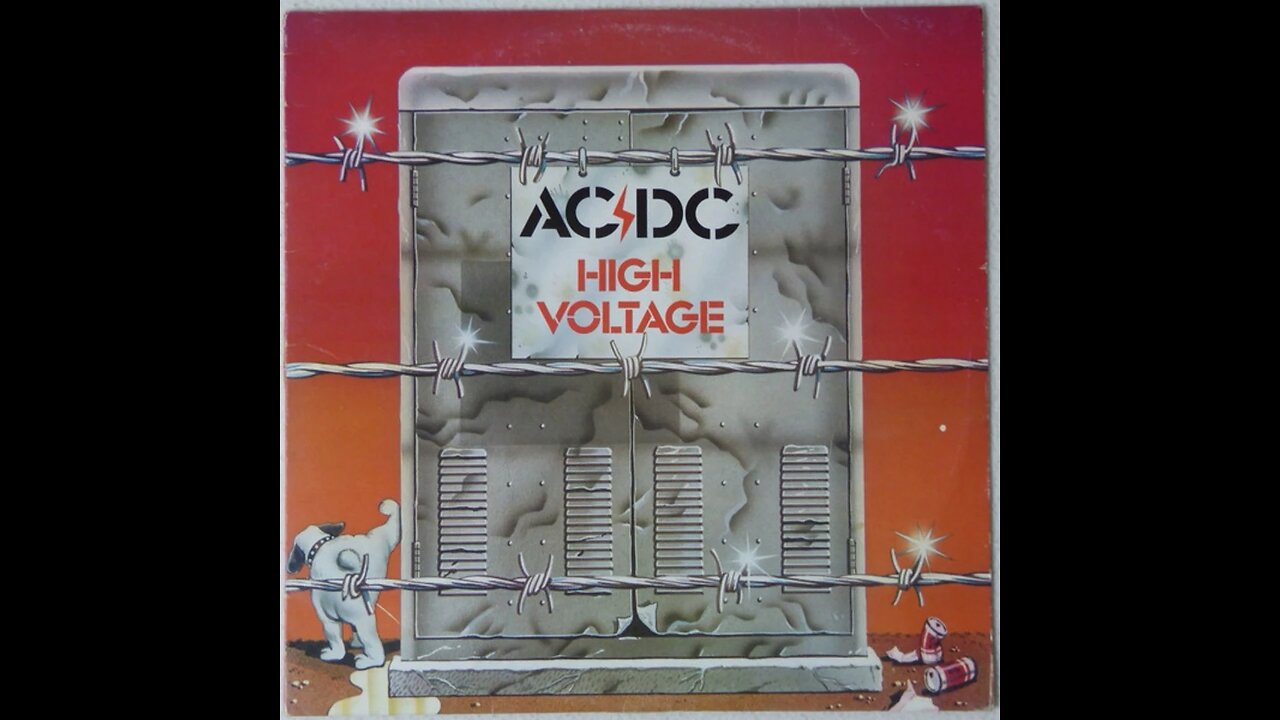 AC/DC - High Voltage (Australia) 1975 LP