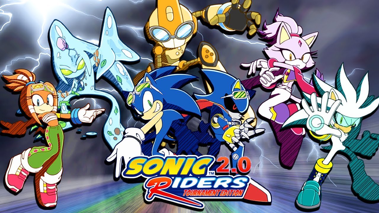 Sonic Riders Zero Gravity: Gigan Device (4K) [Gameplay] (No Commentary)