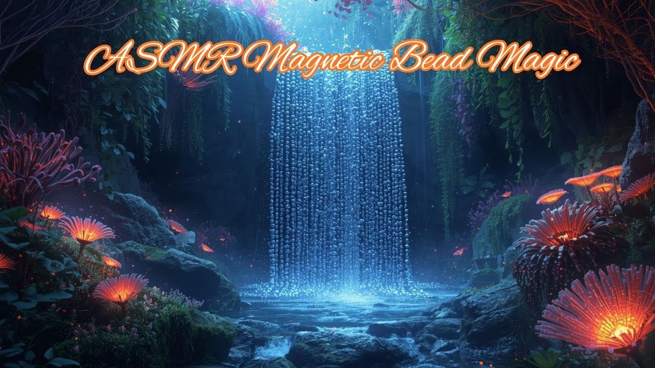ASMR Magnetic Bead Magic.