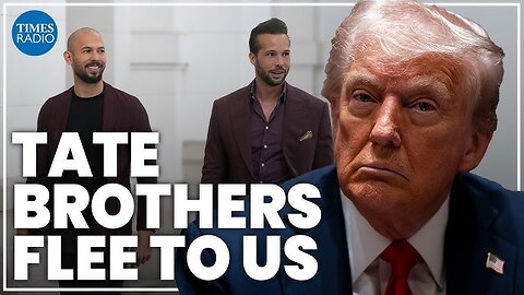 🚨Thanks to President Trump🫡 Andrew & Tristan Tate Land in the U.S. for the First Time Since Arrest