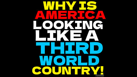 ALGA # 8. AMERICA LOOKING LIKE A 3rd WORLD COUNTRY!