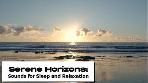 EPIC WAVES | Serene Horizons | Sounds For Relaxing, Focus or Sleep | White Noise 10 Hours