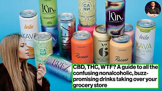Brand New Energy Drinks With THC/CBD/Kava are Taking Over! What is Going on?