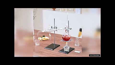 VEVOR Essential Oil Distillation Kit 500ml Distillation Apparatus 3.3 Boro Lab Glassware Review