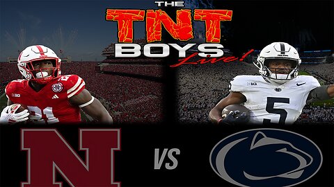 🔴Rumble Live: Nebraska Cornhuskers vs Penn State Nittany Lions | Watch Party + Reactions
