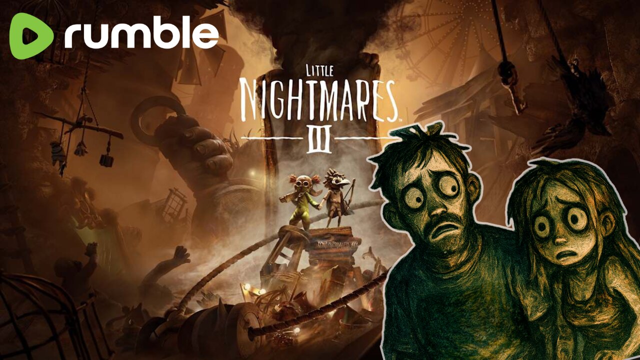 Little Nightmares III | “She Screams, I Run – Teamwork at Its Finest!”