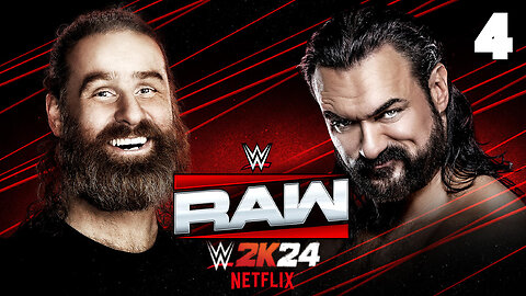 WWE 2K24 Raw January 27th 2025 - Drew CHEATS his way for a win!