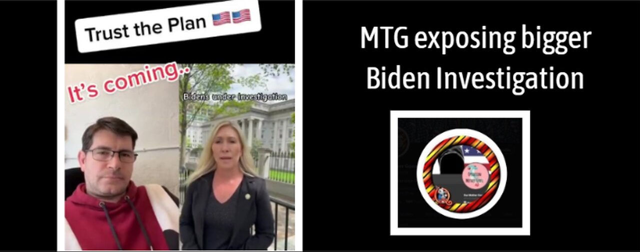 MTG Exposes New Level Biden Investigation