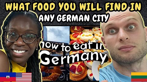 REACTION TO What Food You Will Find in Any German City? | FIRST TIME WATCHING