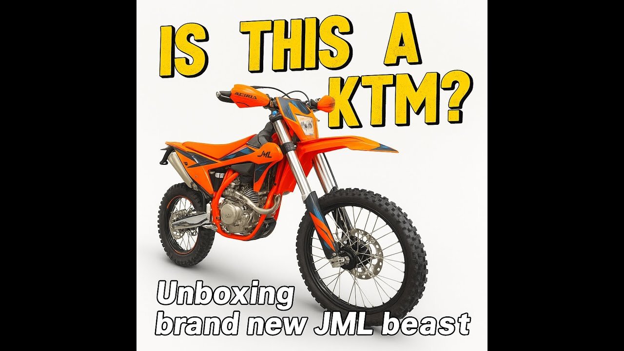 Unboxing My First Brand-New Motorcycle Ever! Is This the New KTM? 😏 | JML EN250i PRO Reveal