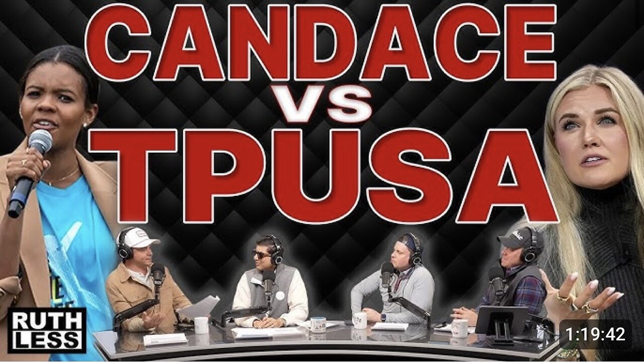 Danger of Podcast Drama - Candace Owens Attacks TPUSA