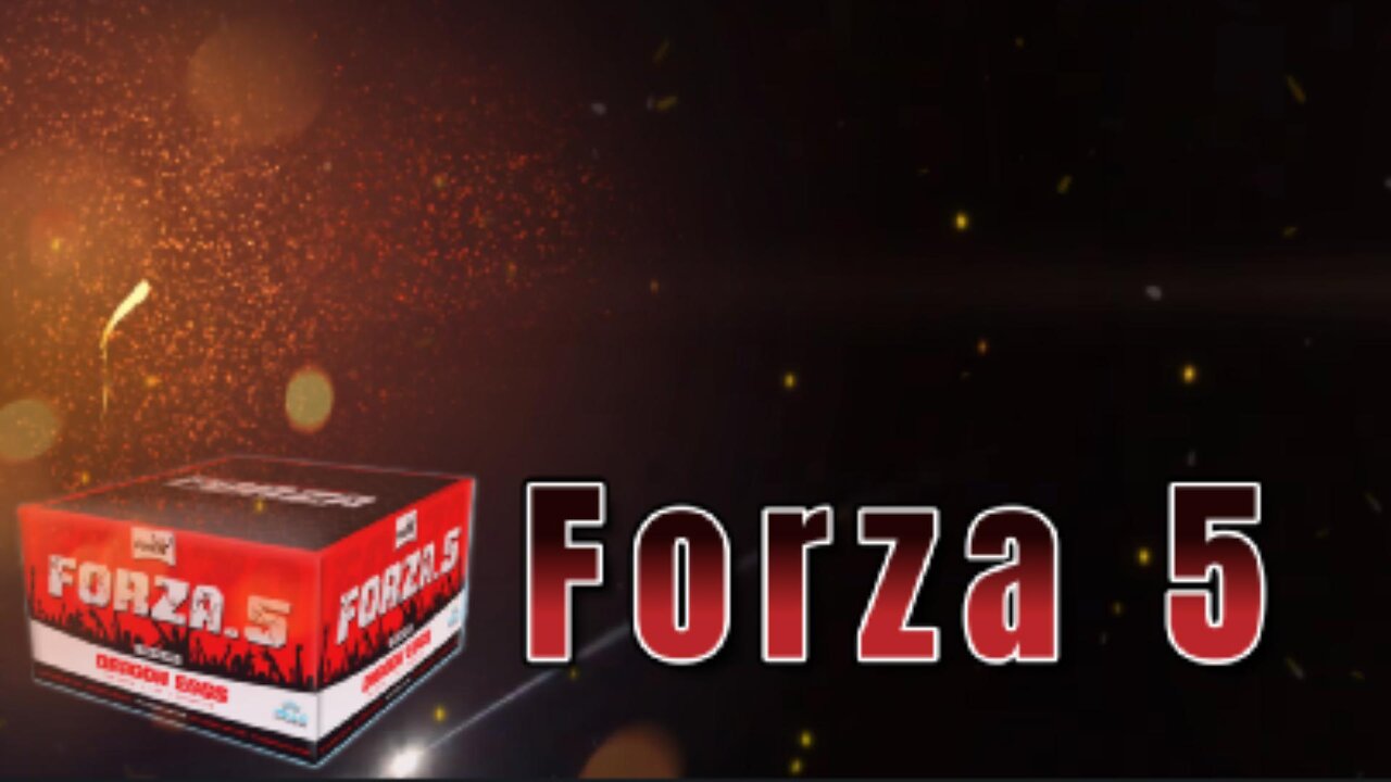 Hello Fireworks - Forza 5 - 100 Schots Vuurwerk Cake