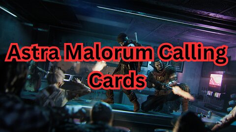 Astra Malorum Calling Cards