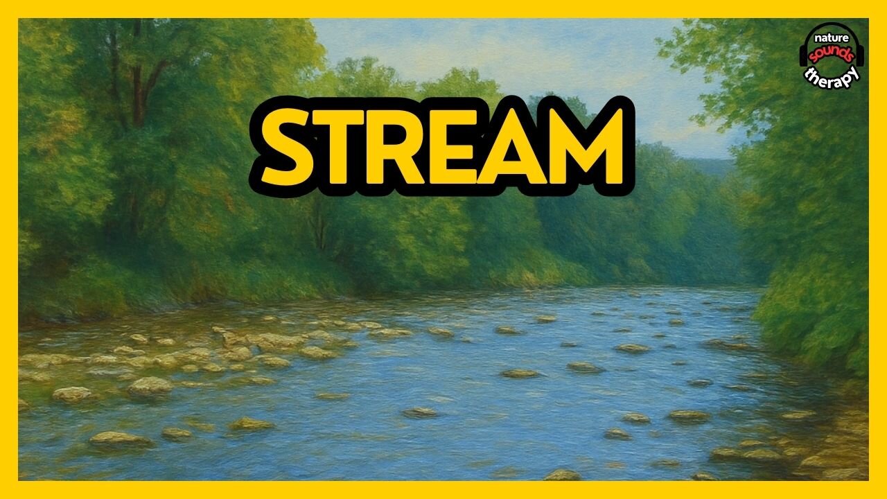 Shallow Forest River - Water Ambience for Sleep & Focus