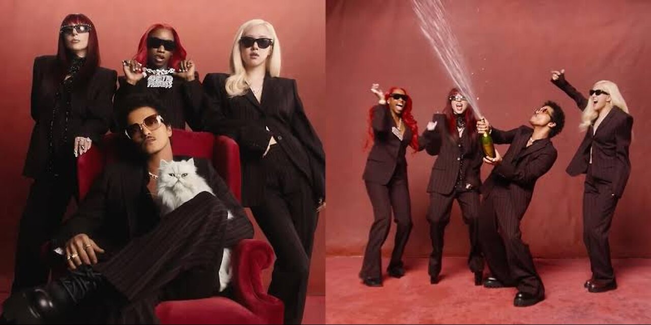 Lady Gaga & Rosé Cameo in Bruno Mars & Sexyy Red’s ‘Fat, Juicy and Wet’ Video
