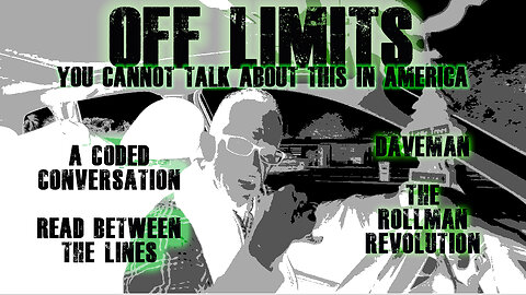 OFF LIMITS - a conversation you CANNOT have in America.