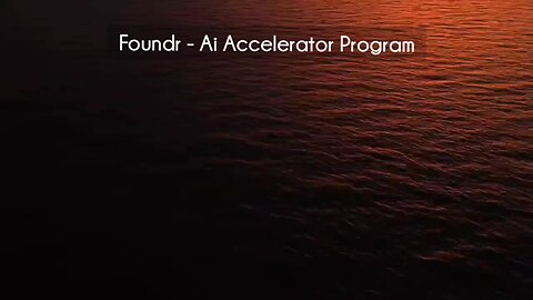 (courseslibrary.com)Foundr - Ai Accelerator Program Course download