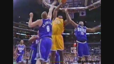 Shaquille O'Neal 26 Points 6 Ast Vs. Bucks, 2000-01.