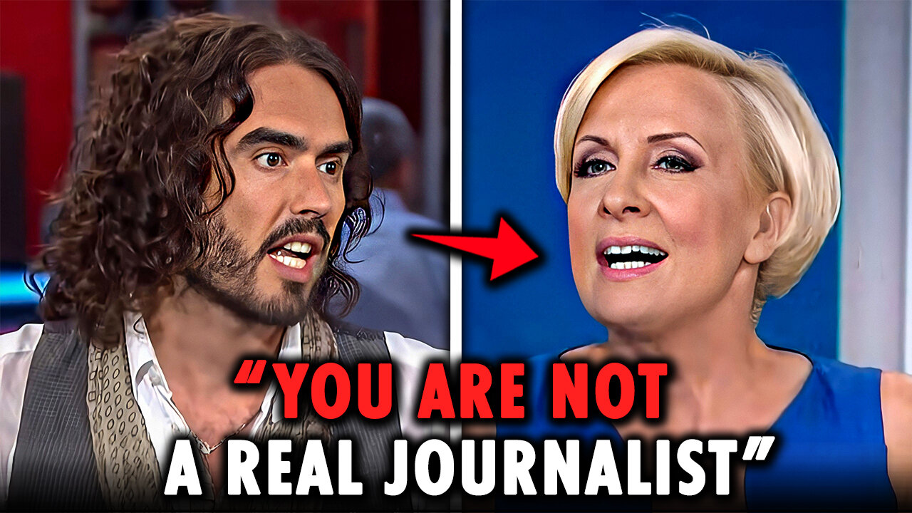 MSNBC Hosts Disrespect Russell Brand… Big Mistake!