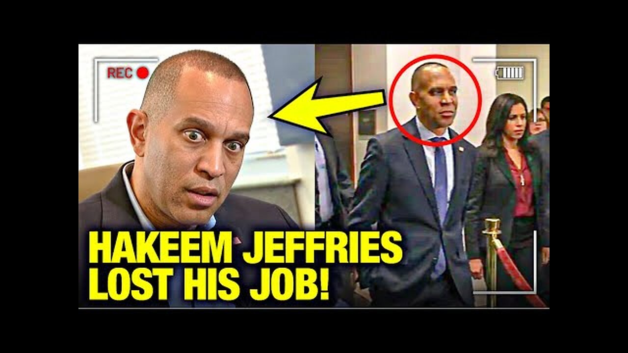 Breaking: Hakeem Jeffries in Utter Panic as he Finds Out he just Lost his Job!!!