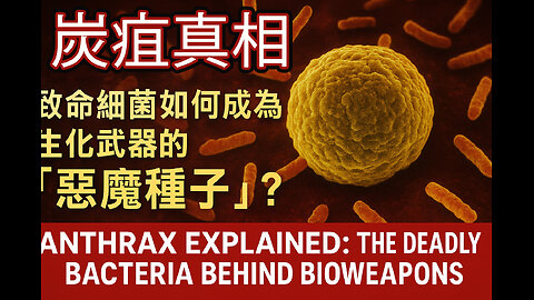 炭疽真相：致命細菌如何成為生化武器的「惡魔種子」？Anthrax Explained: The Deadly Bacteria Behind Bioweapons