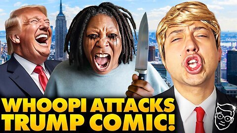 Whoopi Goldberg Has Violent Psychotic Break, THREATENS Trump Comedian On-Camera- ‘Come Here Now!’