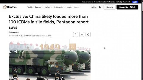 WW3 Ramps Up For The Month of Janus - A January Apocalypse?