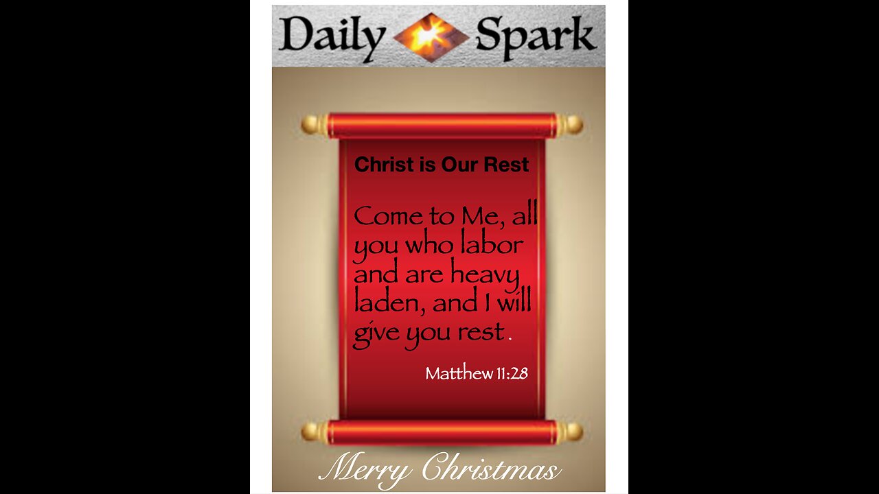 Christ Is Our Rest 4*