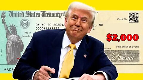 🚨 FINALLY! $2,000 Stimulus Checks CONFIRMED by Trump + SNAP Restarts & $10K Bonus Incoming!