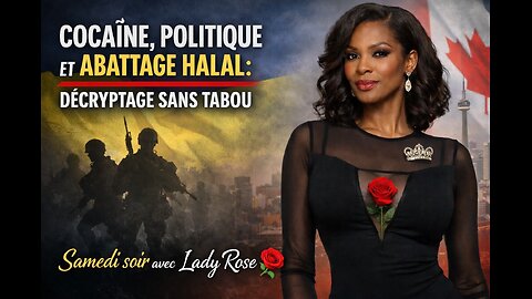 Cocaïne, politique et abattage halal : décryptage sans tabou | Samedi soir avec Lady Rose 🌹