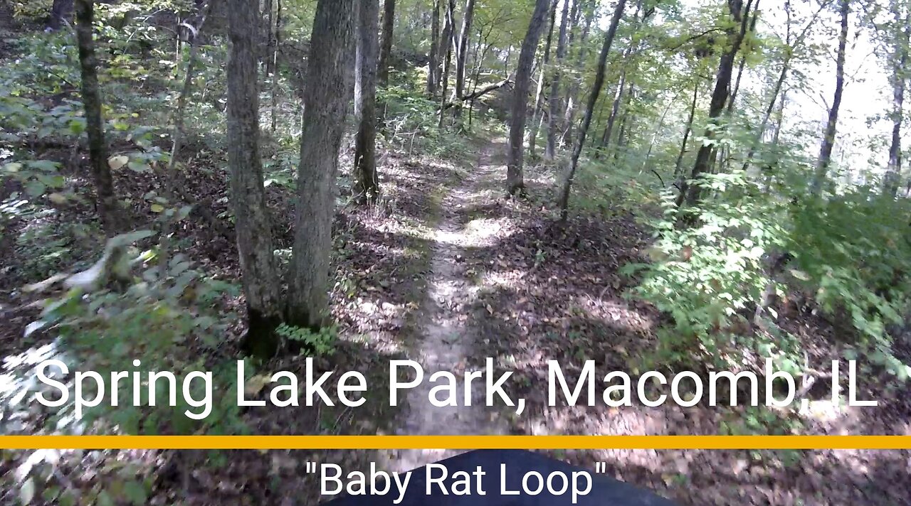 Spring Lake Park MTB trail - "Baby Rat Loop"