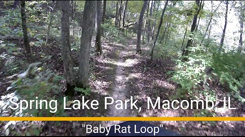 Spring Lake Park MTB trail - "Baby Rat Loop"